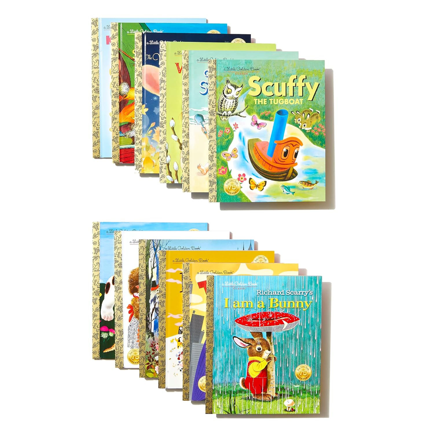 75 Years of Little Golden Books: 1942-2017: A Commemorative Set of 12 Best-Loved Books