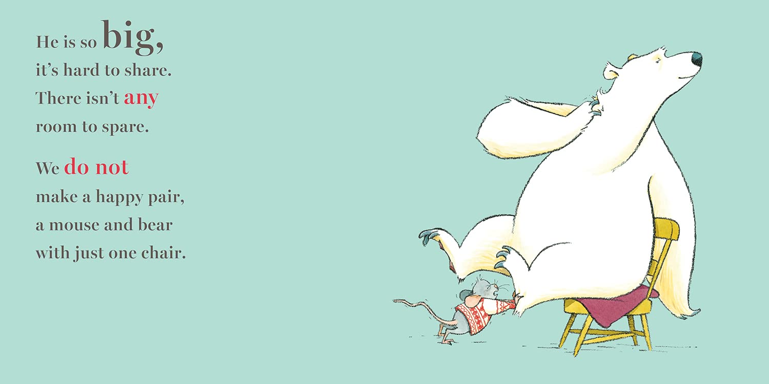 Alternative view of There's a Bear on My Chair (Ross Collins' Mouse and Bear Stories)