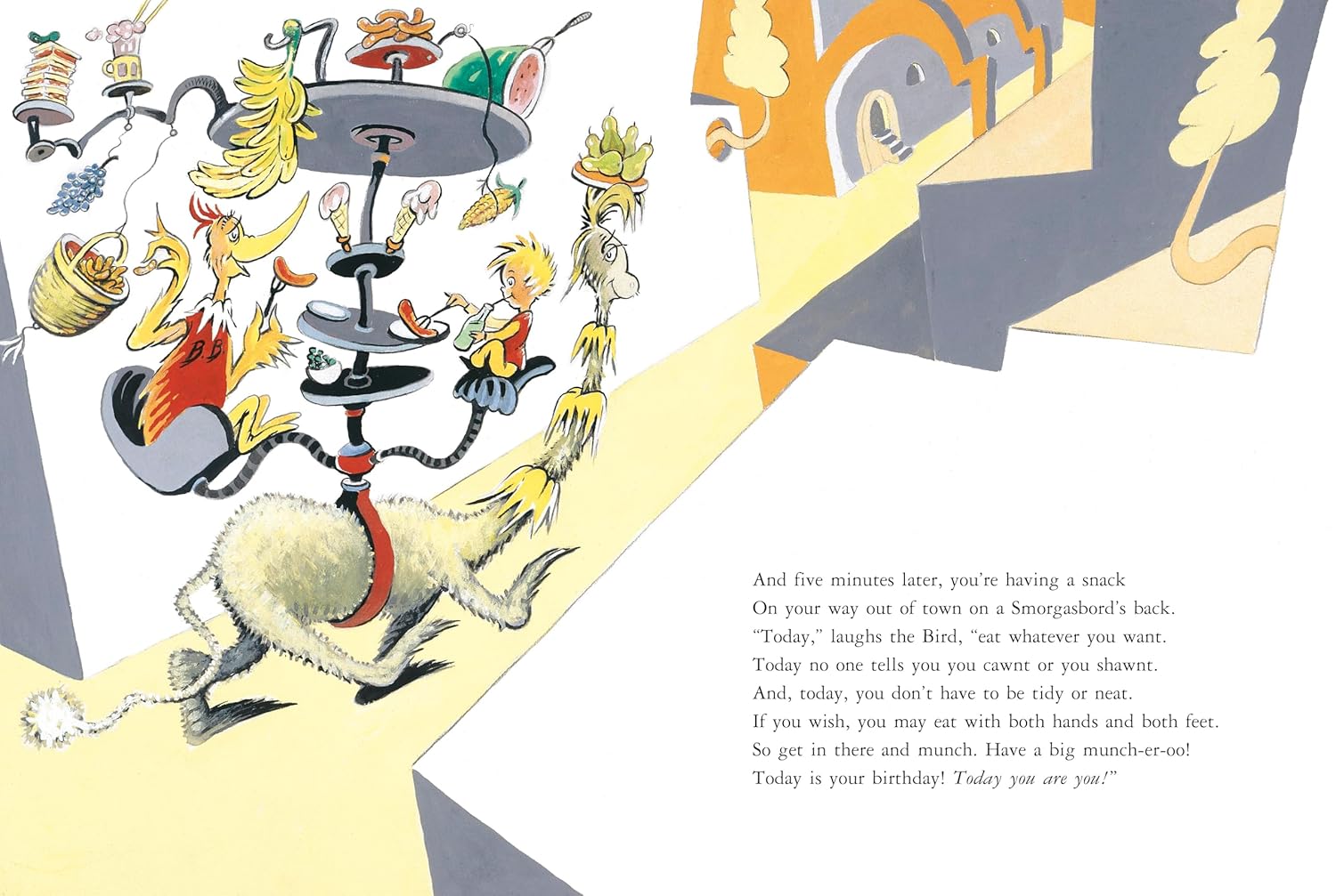 Alternative view of Happy Birthday to You!