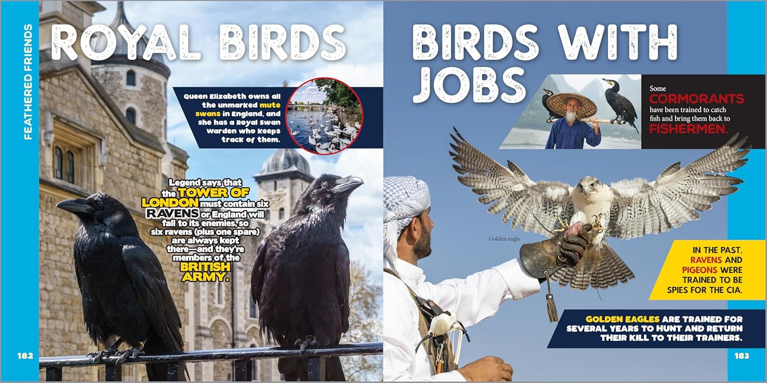 The Fascinating Animal Book for Kids: 500 Wild Facts! (Fascinating Facts)