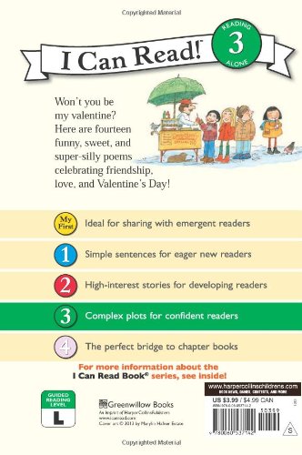 It's Valentine's Day: Silly and Sweet Illustrated Poems for Kids (Ages 4-8)―Perfect for Valentine's Day Fun (I Can Read Level 3)