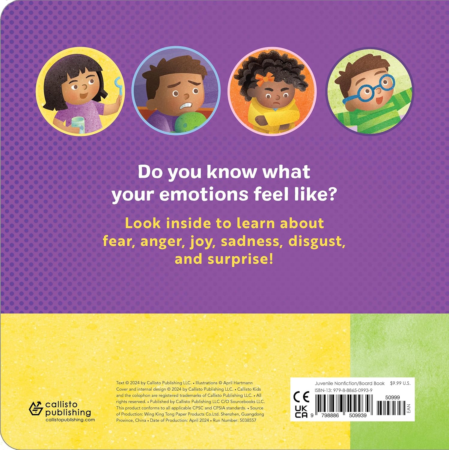 My First Book of Emotions for Toddlers