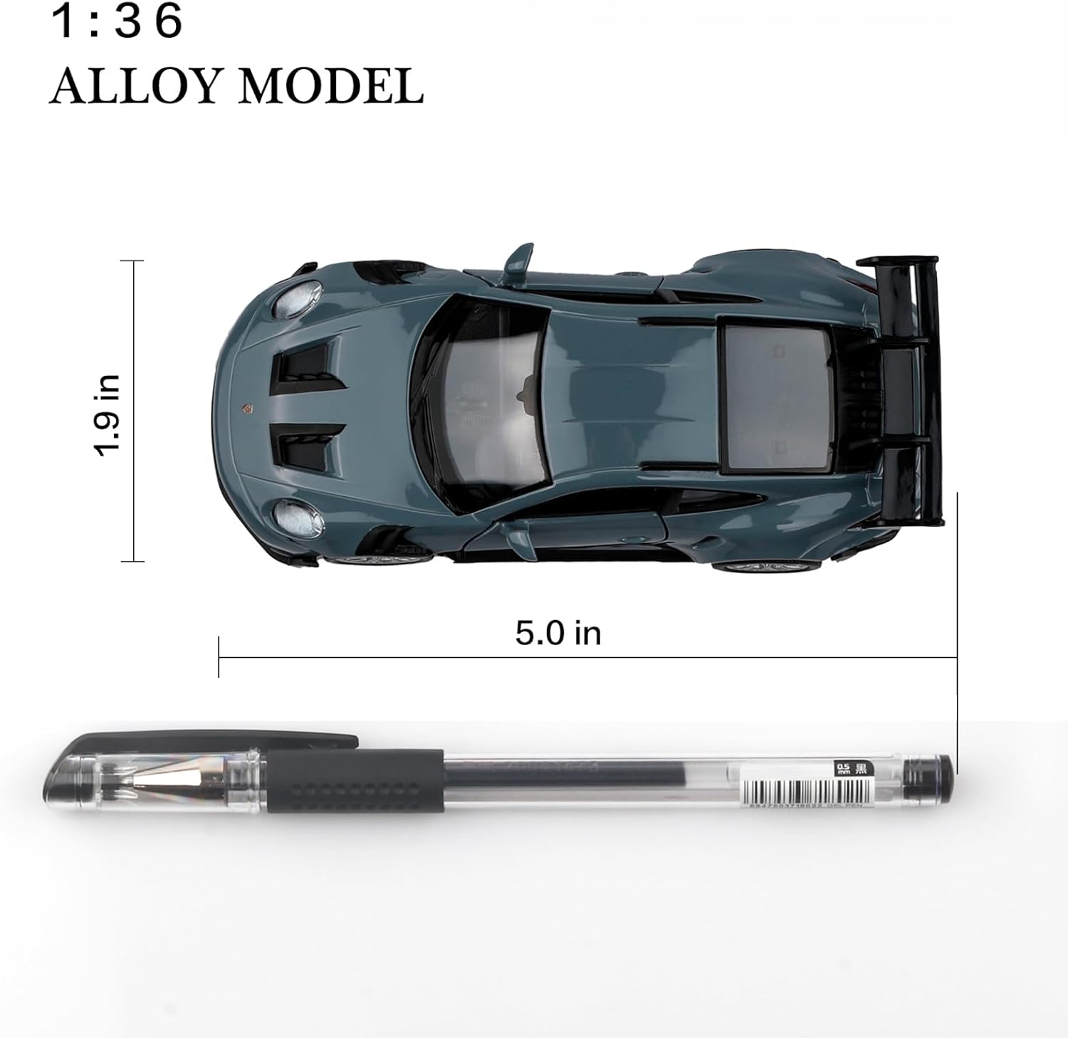 1/36 Scale Porsche 911 RS Diecast Car Models,Pull Back Vehicles Porsche 911 Toy Car,Cars Gifts for Boys Girls