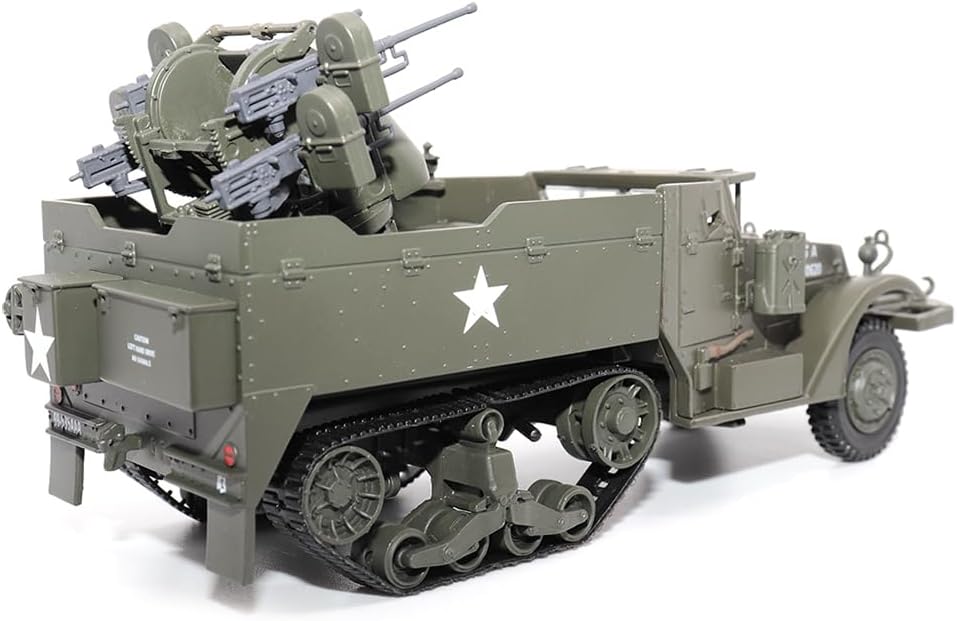 Alternative view of Motor city classics 1:43 Scale M16 Multiple Gun Motor Carriage - Militaria Diecast Model 23202-44