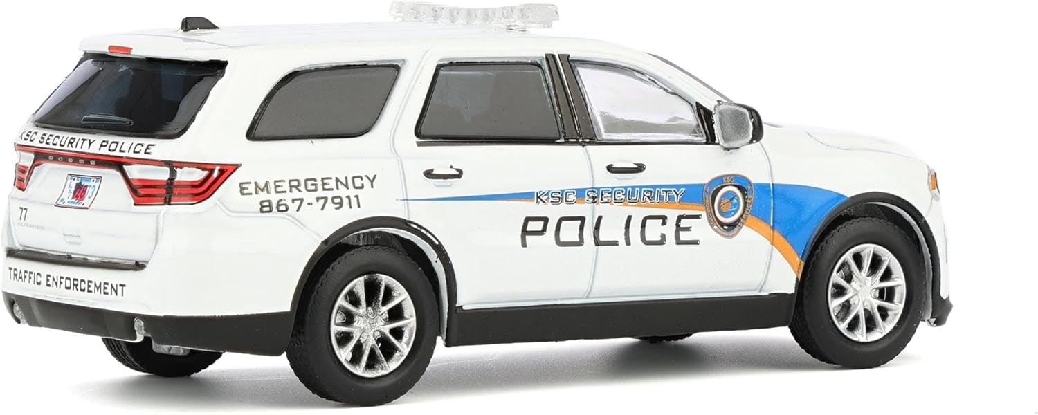 Alternative view of Greenlight Collectibles 30285 1:64 Scale 2017 Dodge Durango - Kennedy Space Center (KSC) Security Police Traffic Enforcement (Hobby Exclusive)