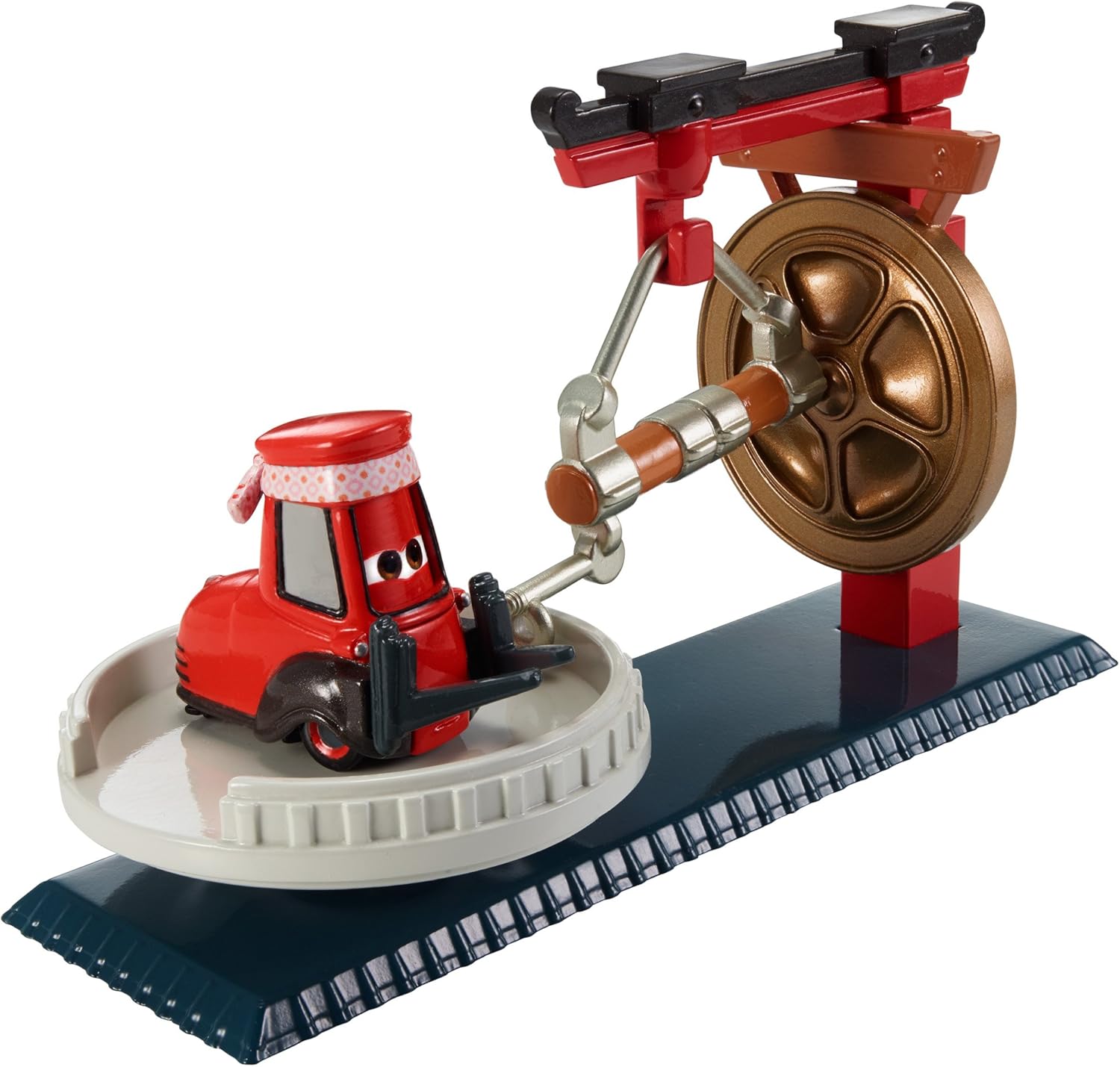 Alternative view of Disney Car Toys Oversized Pitty with Swing Mallet & Gong Diecast Vehicle