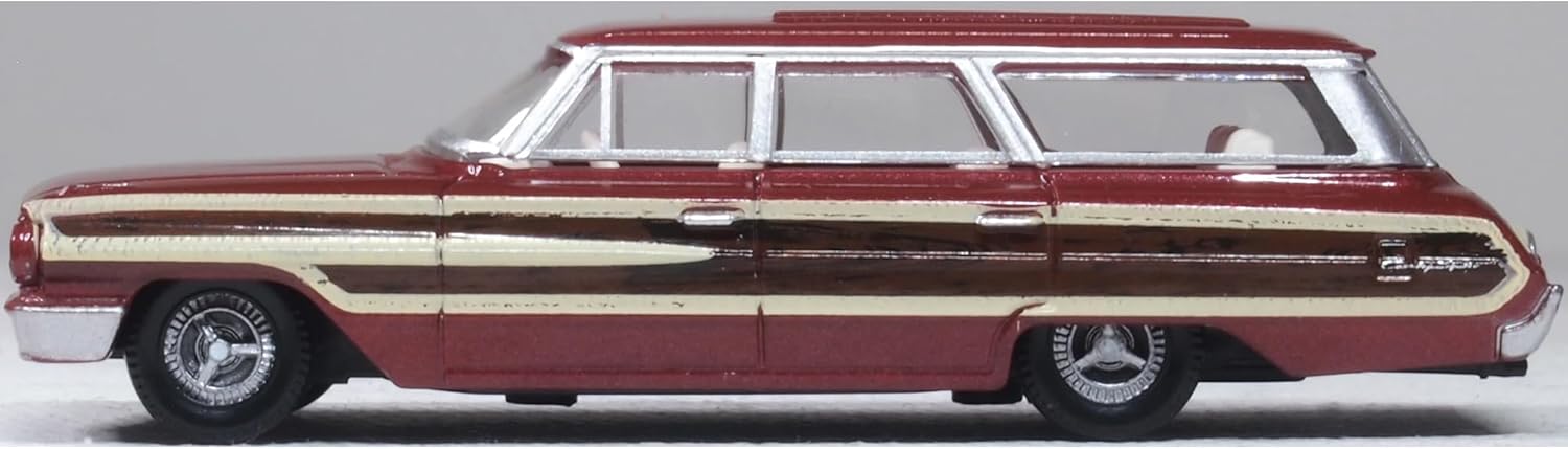 Oxford 1/87 HO 87FC64003 Ford Country Squire 1964 Vintage Burgundy COMING SOON