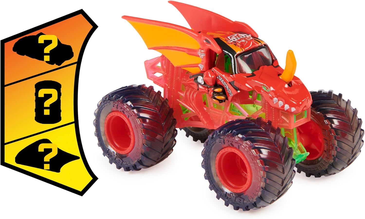 Alternative view of Monster Jam, Official Bakugan Dragonoid Monster Truck, Die-Cast Vehicle, 1:64 Scale, Kids Toys for Boys Ages 3 and up