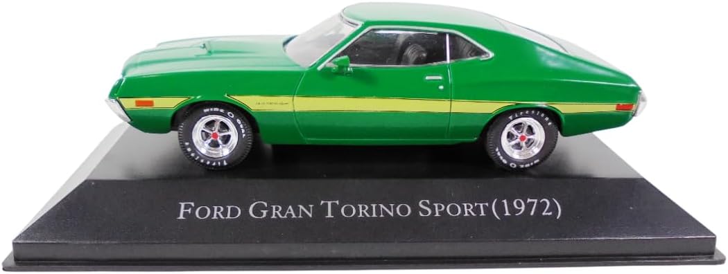 OPO 10 - 1/43 Scale Model car Compatible with Ford Gran Torino Sport 1972 - AC11