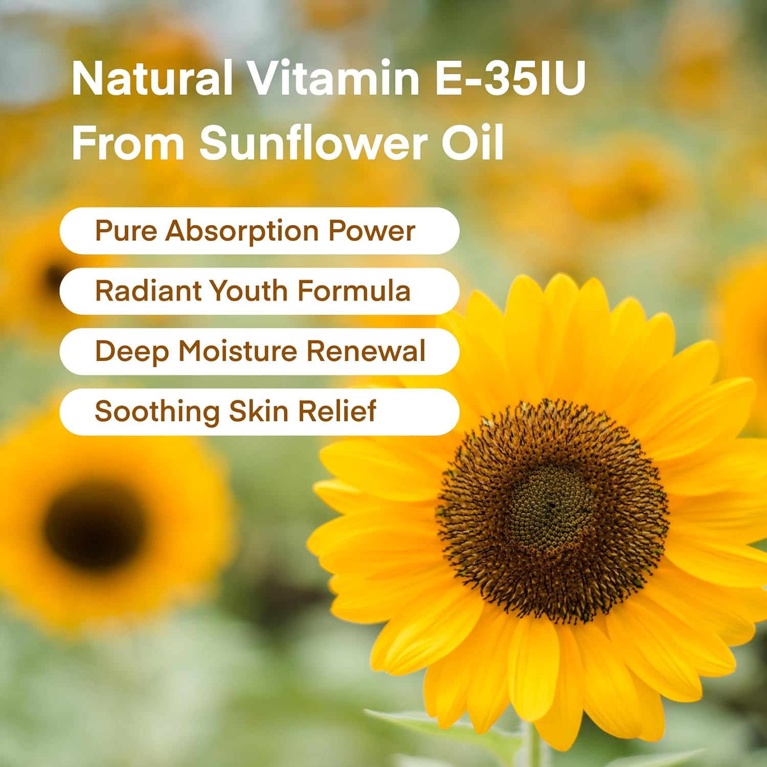 Kissbea Natural Vitamin E Suppositories for Women - Feminine Moisturizer for Dryness & Irritation-Menopause & Post-Menopausal Support with Coconut oil and Shea Butter-One Month Supply with Applicator