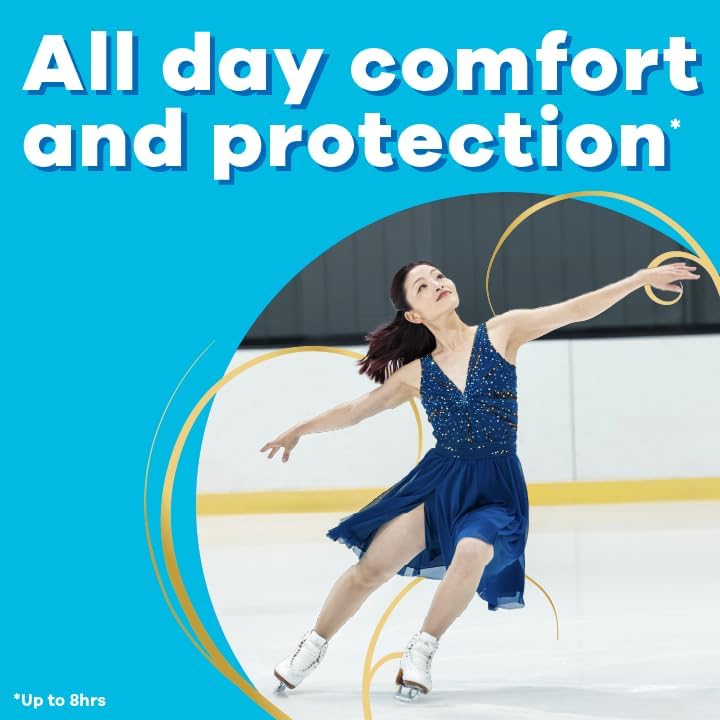 Tampax Radiant Tampons Multipack, with LeakGuard Braid, Light/Regular Absorbency, Unscented, 26 Count