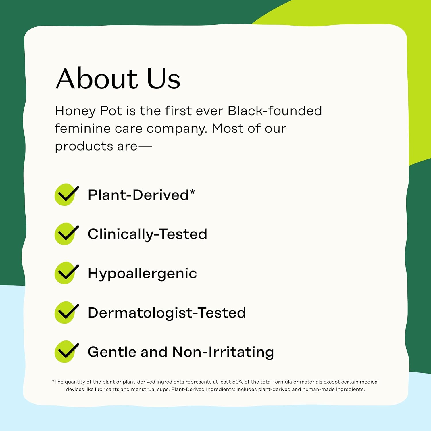 The Honey Pot Company - Feminine Wipes - Daily PH Balancing, Fragrance & Sulfate Free Wipes for Intimate Parts, Body, or Face - Hygiene Products - Cucumber Aloe 30 ct. - Image 8