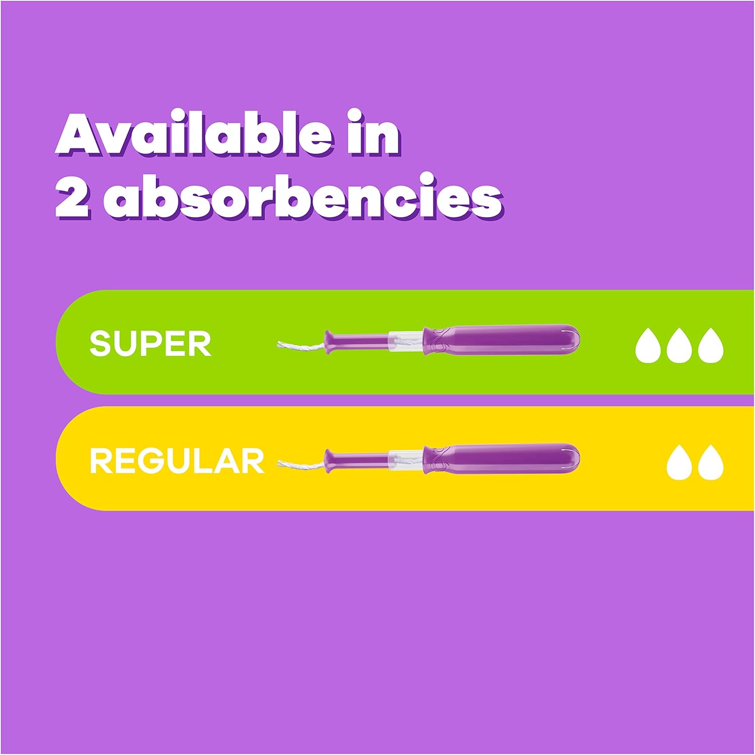 Tampax Compact Radiant Tampons for Women Multipack, with LeakGuard Braid & Extendable Applicator, Regular/Super Absorbency, Unscented, 84 Count (3 Packs of 28)