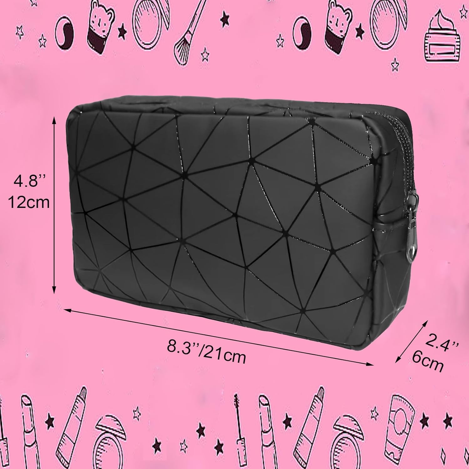 quierobe Period Bag for Teen Girls For School Sanitary Napkin Storage Bag - Feminine Product Pouche - Tampon Holder Purse - Makeup Brush Bags for Women