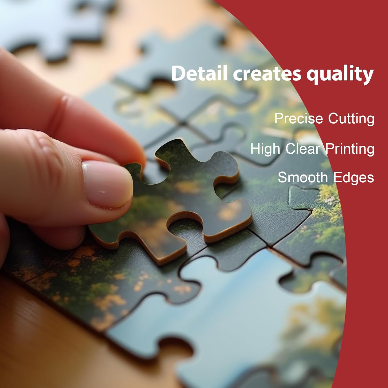 Alternative view of Pixlora Puzzles for Adults 1000 Pieces, 2 Pack Lake and Night View Jigsaw Puzzles, Nature Theme, Challenging Puzzles for Game Night, Perfect for Nature Lovers