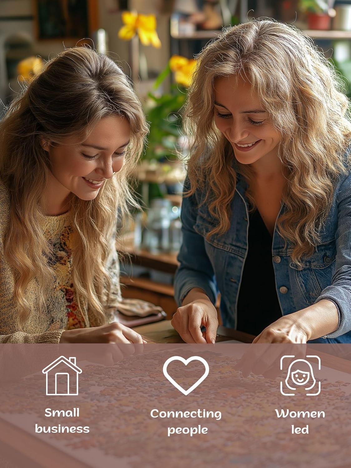 Puzzles for Adults 1000 Pieces, Victorian Cats: The Elegant Pair Portret, Hard Challenging Jigsaw Puzzle for Puzzle Lovers, Bonus Poster Included. Vintage cat Puzzle, Matte Finish. - Image 4