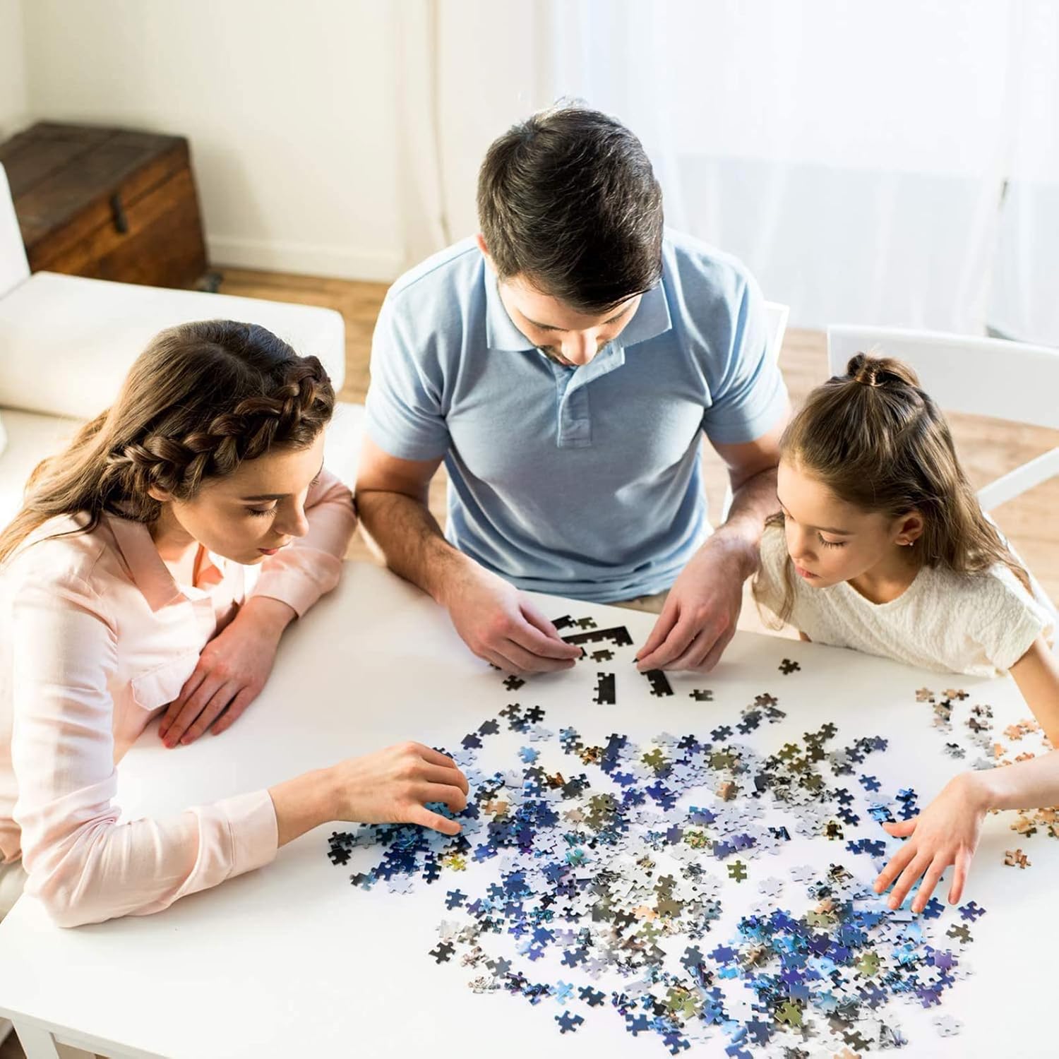 Alternative view of Jigsaw Puzzles 1000 Pieces for Adults, Families (Space Traveler, Solar System) Pieces Fit Together Perfectly