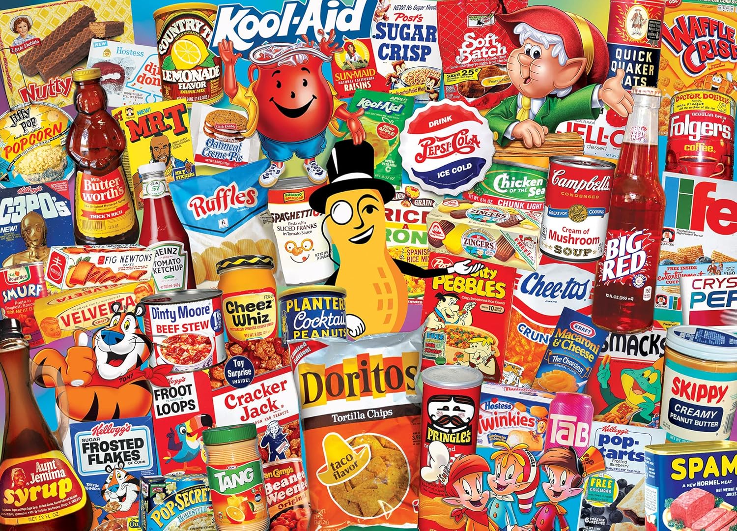 MasterPieces - Mom's Pantry 1000 Piece Jigsaw Puzzle, Fun for Adults & Family, Non-Glare Finish, 19.25" x 26.75", Nostalgic Design