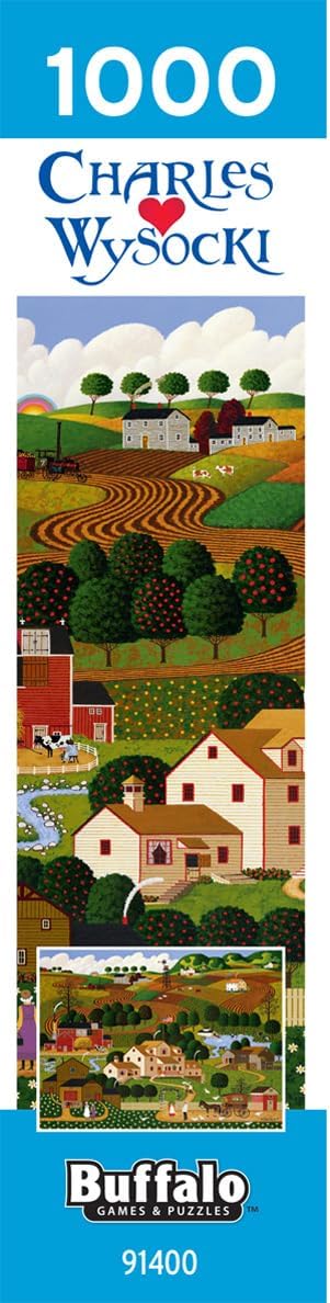 Buffalo Games - Charles Wysocki - Old Homestead - 1000 Piece Puzzle - Challenging Puzzle Perfect for Game Nights - Finished Size is 26.75 x 19.75 - Image 5