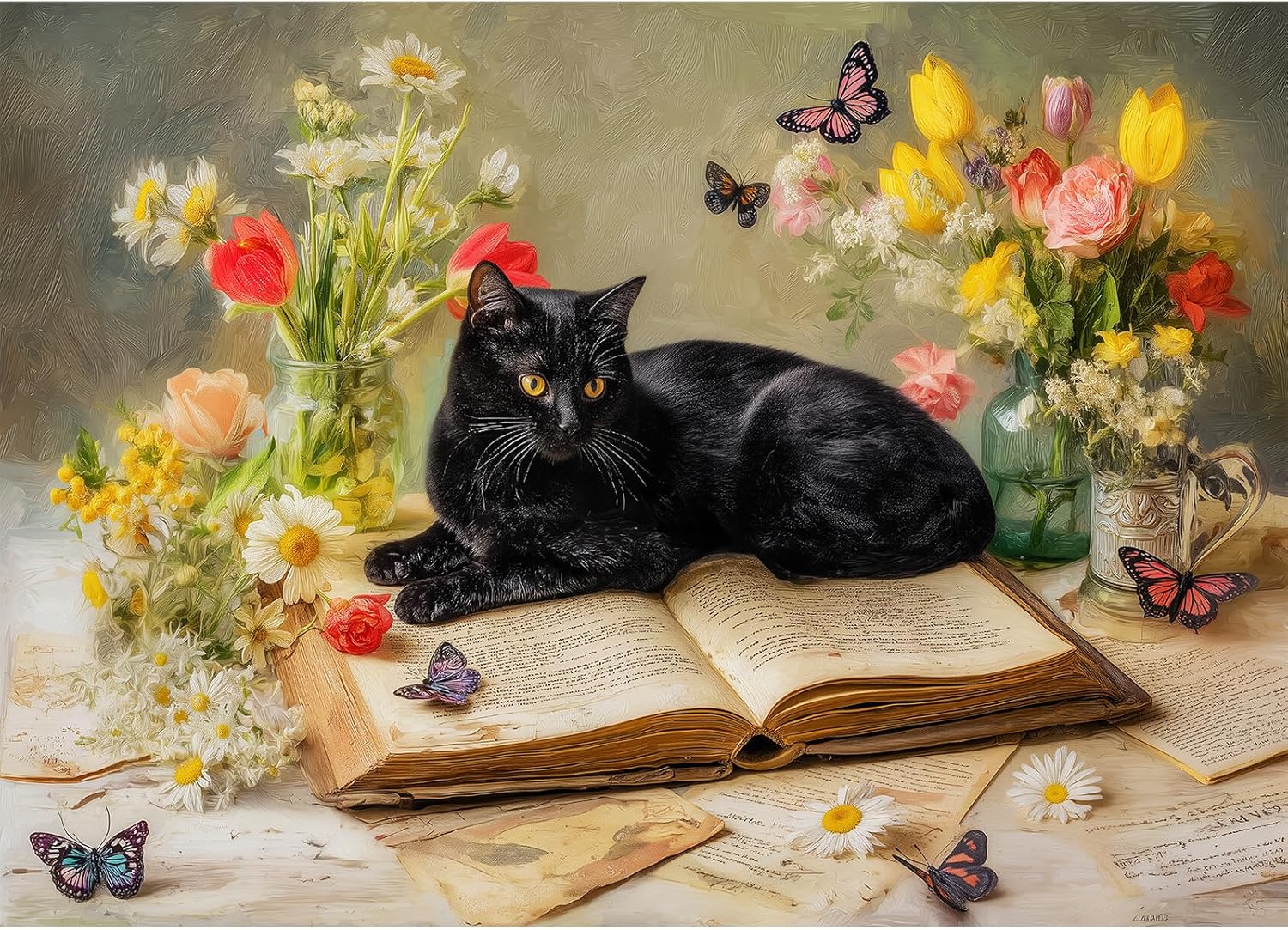 Aurora Over Snowscape Puzzles for Adults 1000 Pieces, Impossible Hard Difficult Challenging Jigsaw Puzzle 1000 Pieces, Christmas Birthday Gifts Home Decor for Adults/Friends/Family - Image 7