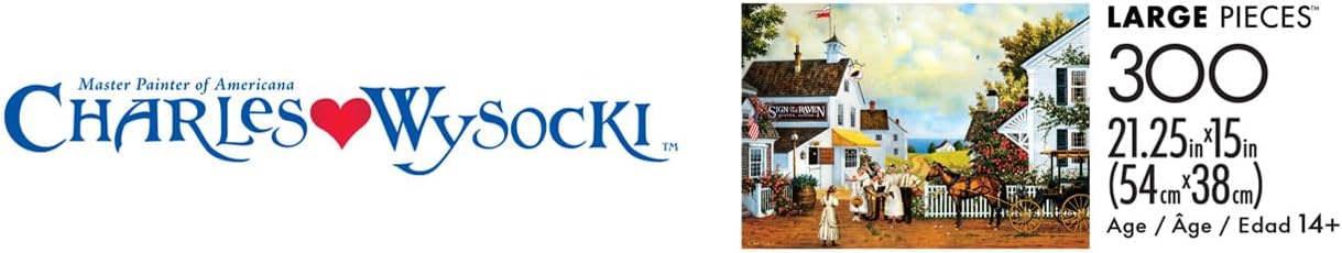 Buffalo Games - Charles Wysocki - Fun Lovin' Silly Folks - Jigsaw Puzzle for Adults - Challenging Puzzle Perfect for Game Nights - Finished Size is 21.25 x 15.00 - Image 5