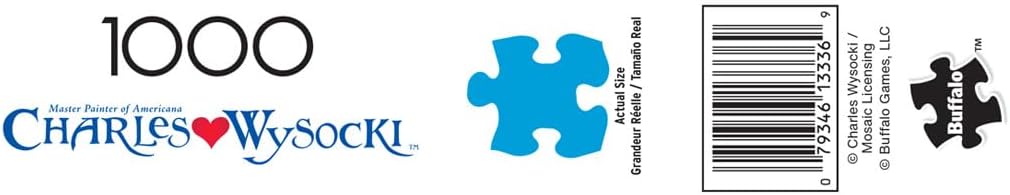 Buffalo Games - Charles Wysocki - Young Patriots - 1000 Piece Puzzle - Challenging Puzzle Perfect for Game Nights - Finished Size is 26.75 x 19.75 - Image 6