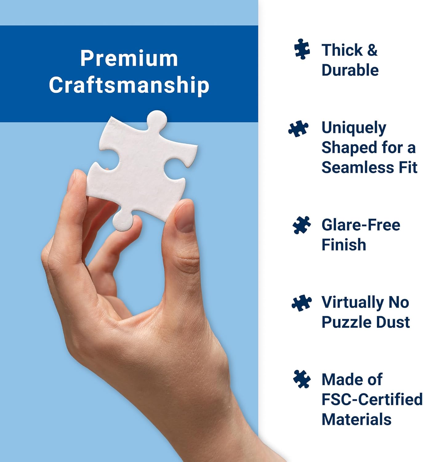 Alternative view of Ravensburger - Tranquil Harbour - 500 Piece Jigsaw Puzzle - Stunning, Vivid Imagery of a Summer Coastal Harbor - Inspiring Scene - Ideal Gift - Frameable Art - Screen-Free Fun - Puzzles for Adults