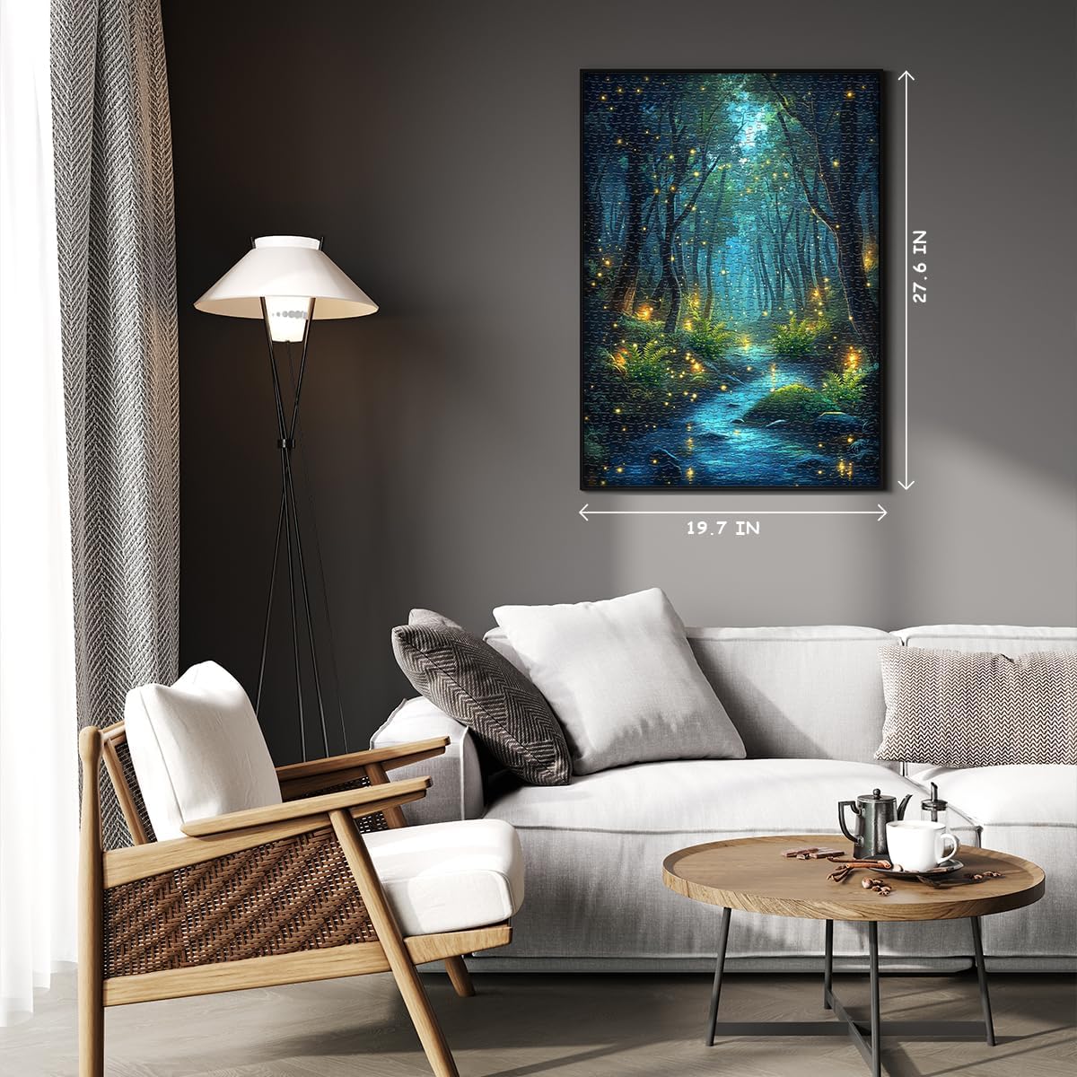 Impossible Puzzles for Adult 1000 Pieces, Magic Forest Fantasy Puzzle,Nature Difficult Challenging Jigsaw Puzzles - Image 5