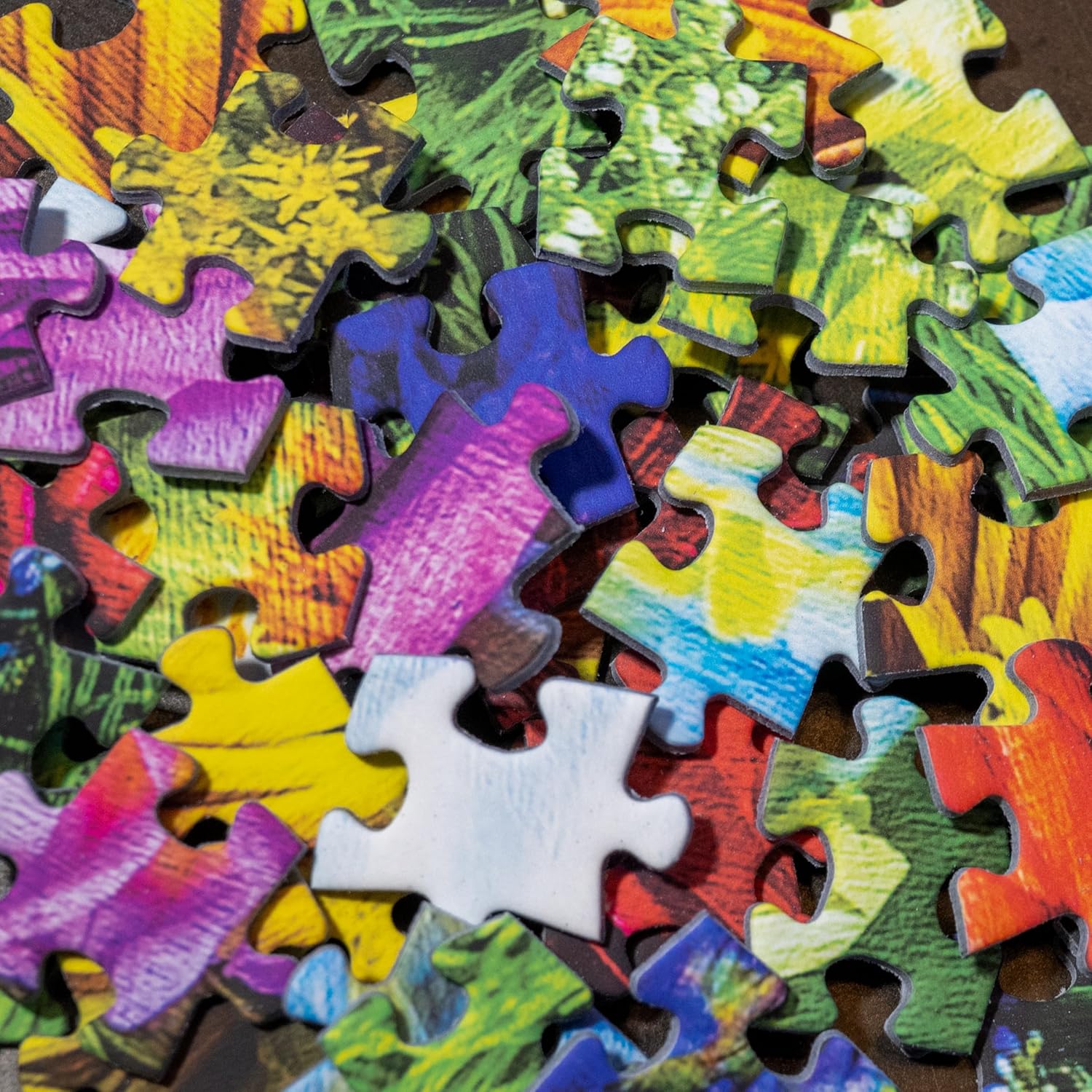 Aether Puzzles - from The Garden, Part 2 Flower Puzzle, Premium 1000 Piece Jigsaw Puzzle for Adults, Glare-Free, Soft-Touch Puzzles, Made in USA, 26.6" x 19.25" - Image 3