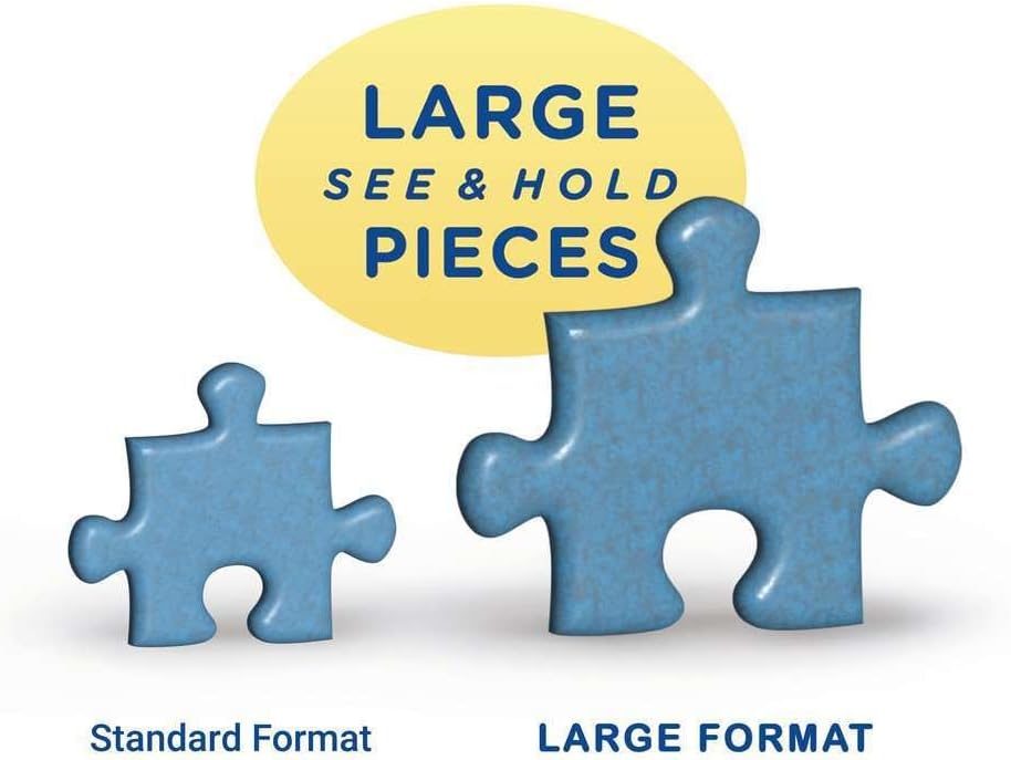 Ravensburger - Cabana Retreat - 500 Piece Large Format Jigsaw Puzzle - Enjoy Peaceful, Salty Breezes and a Stunning Ocean Sunset - Frameable - Premium Quality - Puzzles for Adults - Image 6