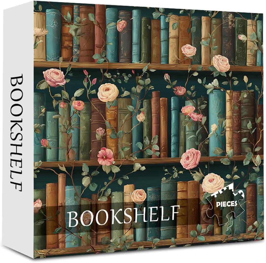 QIMWAN Puzzle 1000 Piece for Adults Jigsaw Featuring Aesthetic Home Decoration Unique Gift for Cat Lovers Premium Large Puzzle for Family Fun (Flutter&Bloom Puzzles-1000pcs) - Image 7