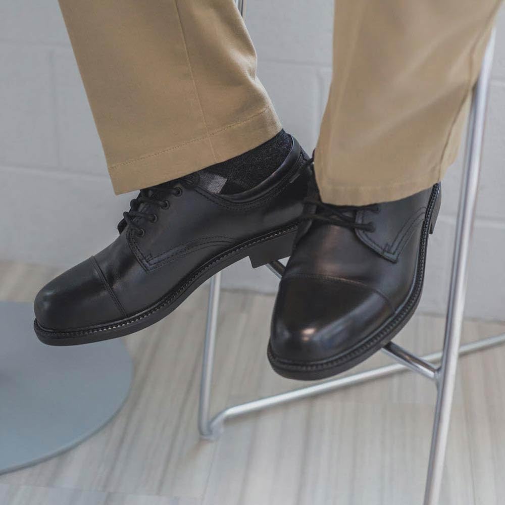 DOCKERS Mens Gordon Leather Dress Casual Cap Toe Oxford Shoe