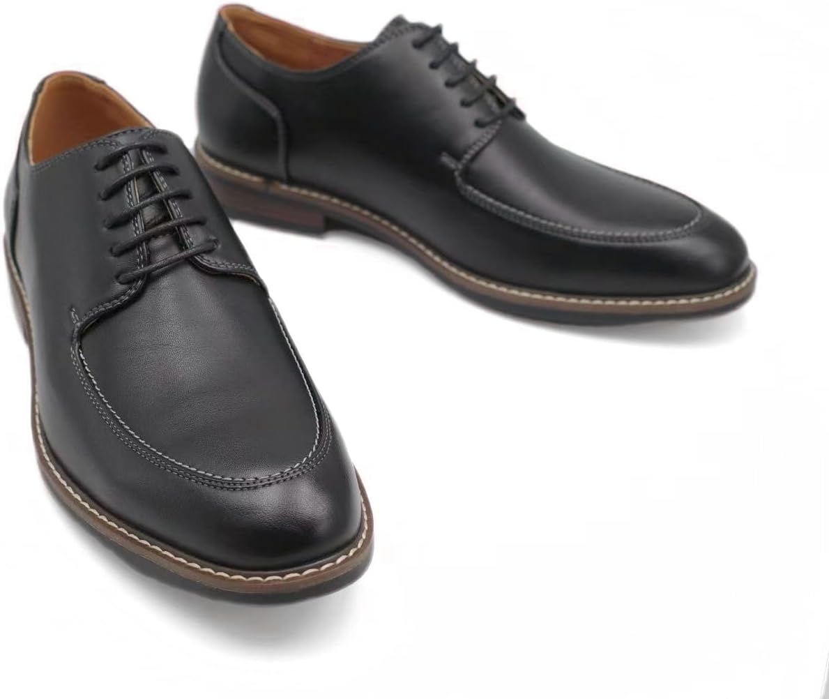 Alternative view of Finishing & Sewing Men's Moc Toe Lace Up Oxford Dress Shoes