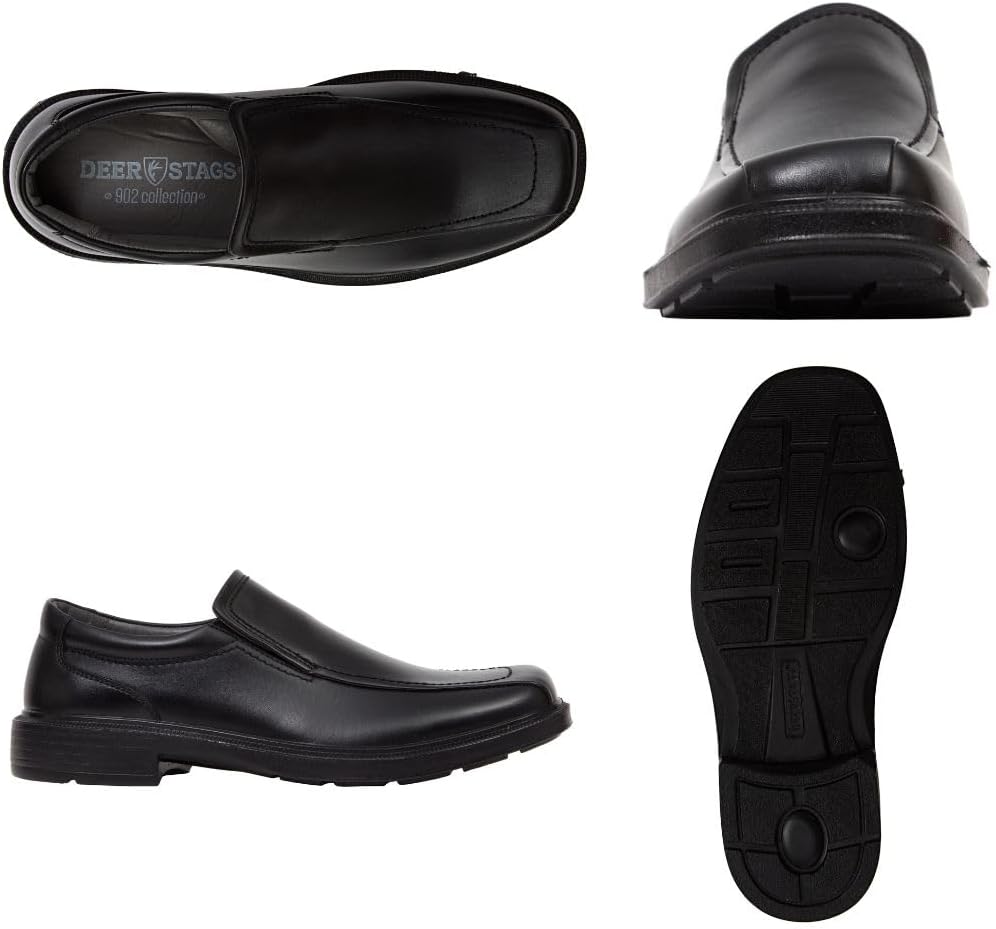 Deer Stags Men's Greenpoint Dress Shoes Comfortable Slip On Formal Loafers for Weddings, Church, Office, Prom