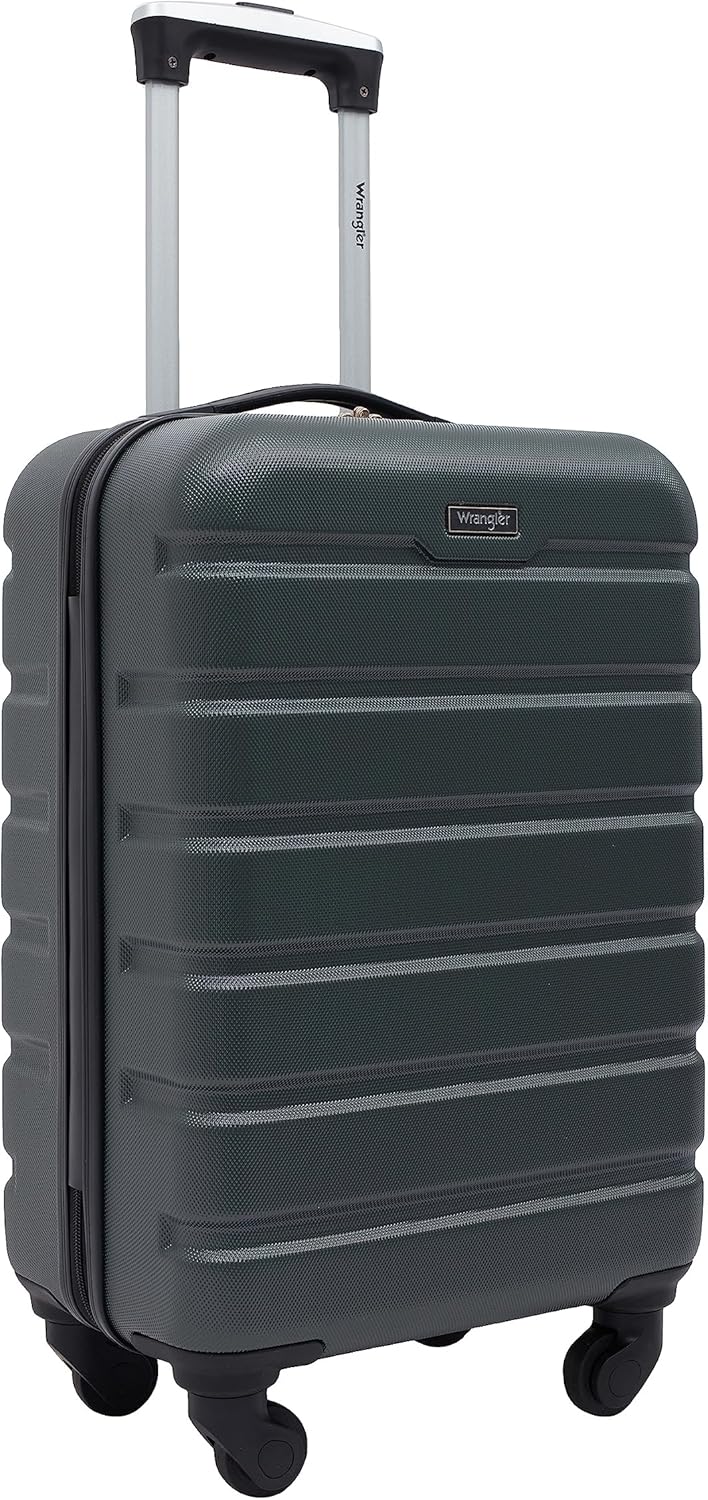 Alternative view of Wrangler 22" Hardside Spinner Carry-On Luggage, Olive