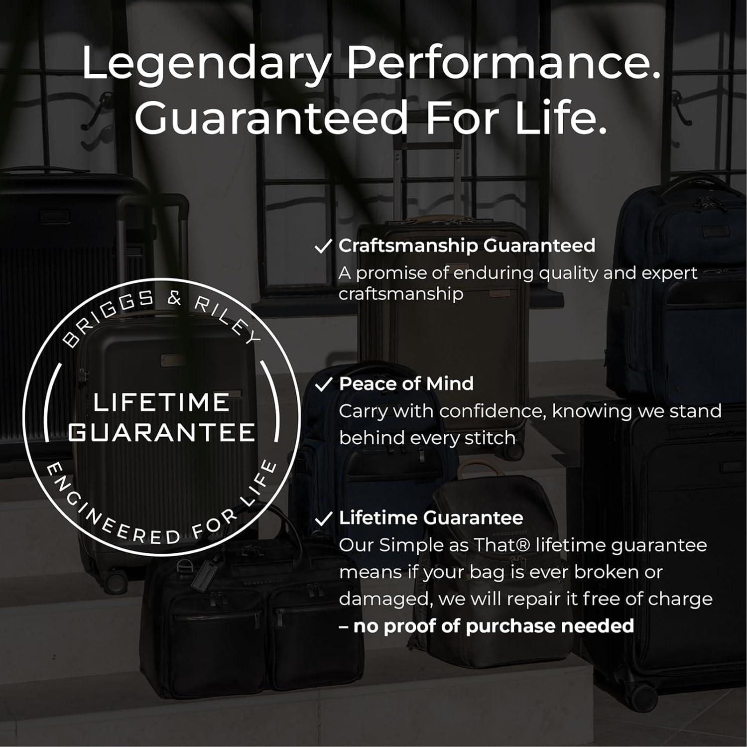 Briggs & Riley Domestic 22" Carry On Expandable Spinner - Luggage for Travel, Suitcases with Wheels, Softside Rolling Bag for Men & Women - ZDX Collection, Ocean - Image 5