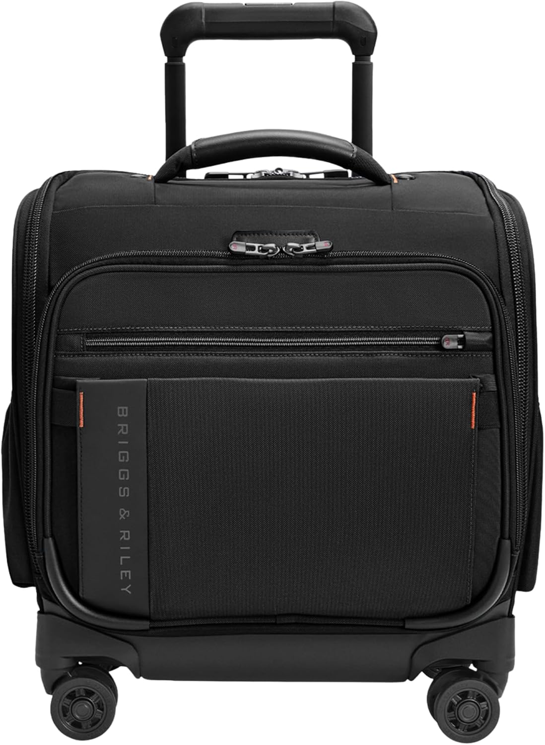 Briggs & Riley Domestic 22" Carry On Expandable Spinner - Luggage for Travel, Suitcases with Wheels, Softside Rolling Bag for Men & Women - ZDX Collection, Ocean - Image 7