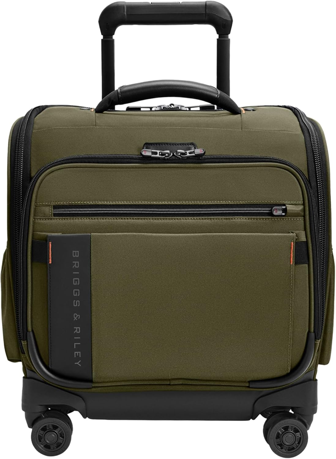 Briggs & Riley Domestic 22" Carry On Expandable Spinner - Luggage for Travel, Suitcases with Wheels, Softside Rolling Bag for Men & Women - ZDX Collection, Ocean - Image 9