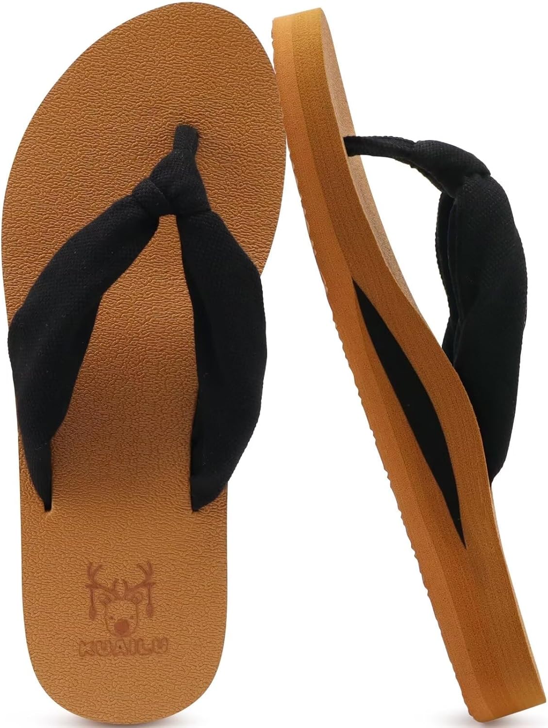 KuaiLu Flip Flops for Women with Arch Support Yoga Mat Comfortable Summer Beach Walking Thong Cushion Sandals Slip On Indoor Outdoor - Image 9