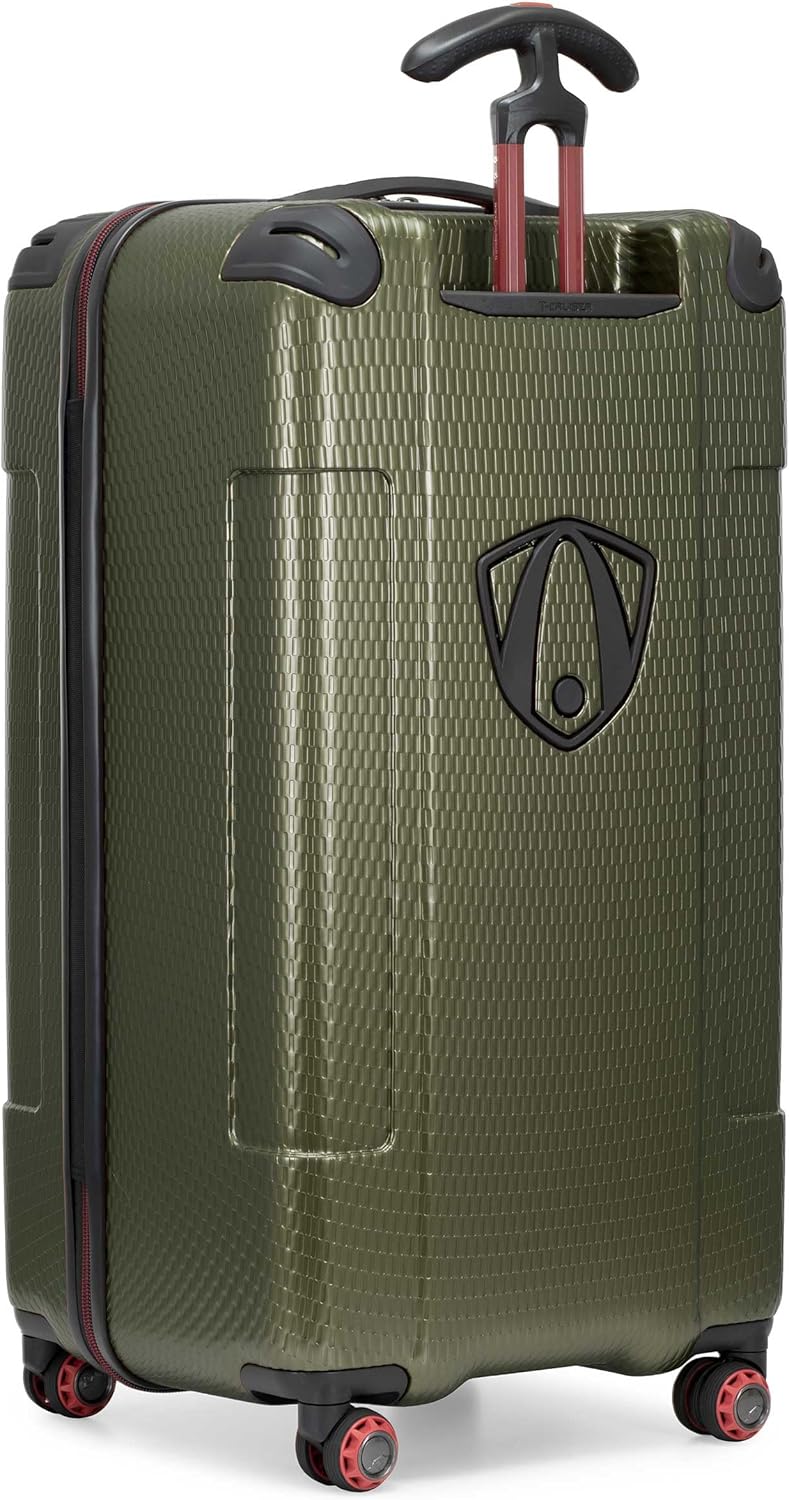Alternative view of Traveler's Choice Maxporter II Polycarbonate Hardside Trunk with Spinner Wheels, Green, 31-Inch Trunk