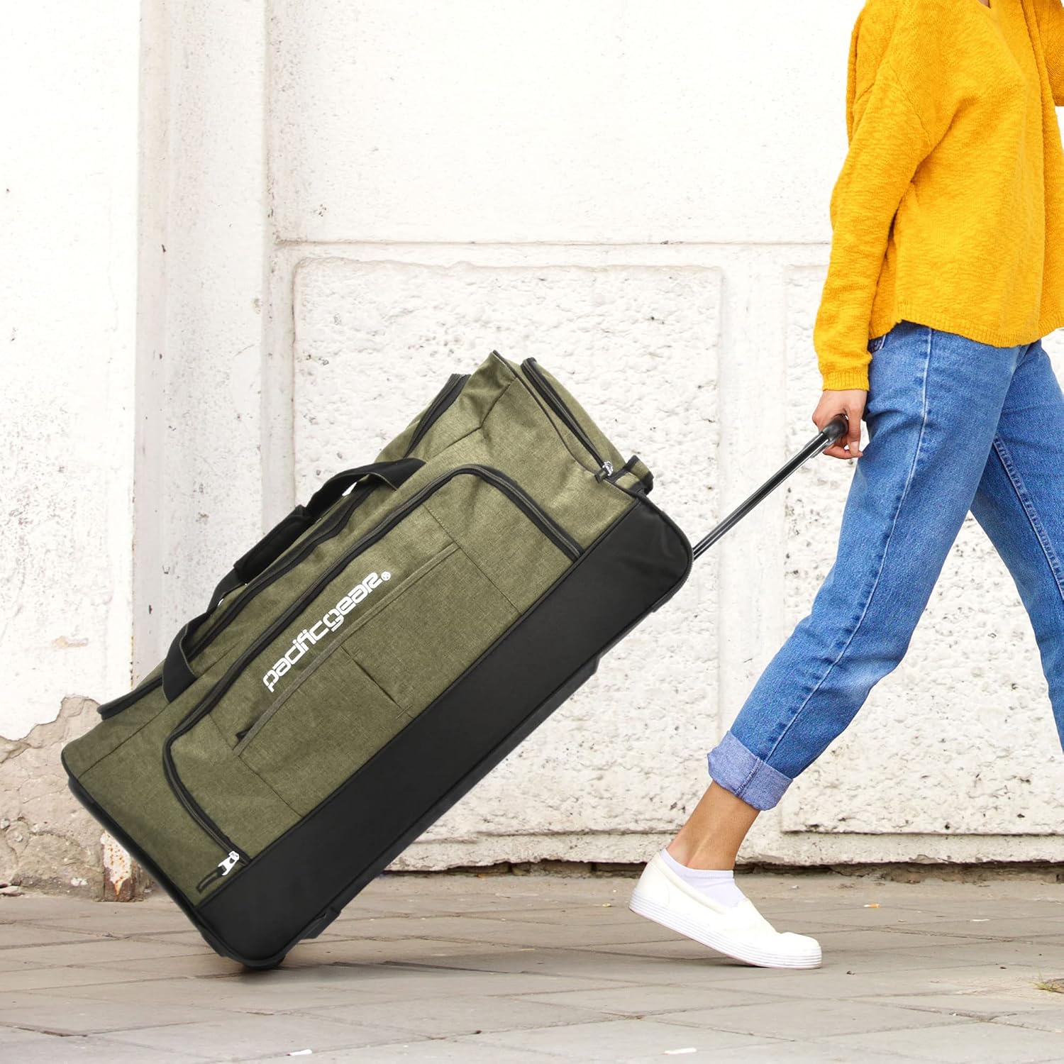 Pacific Gear Duffel Bag with Rolling Wheels