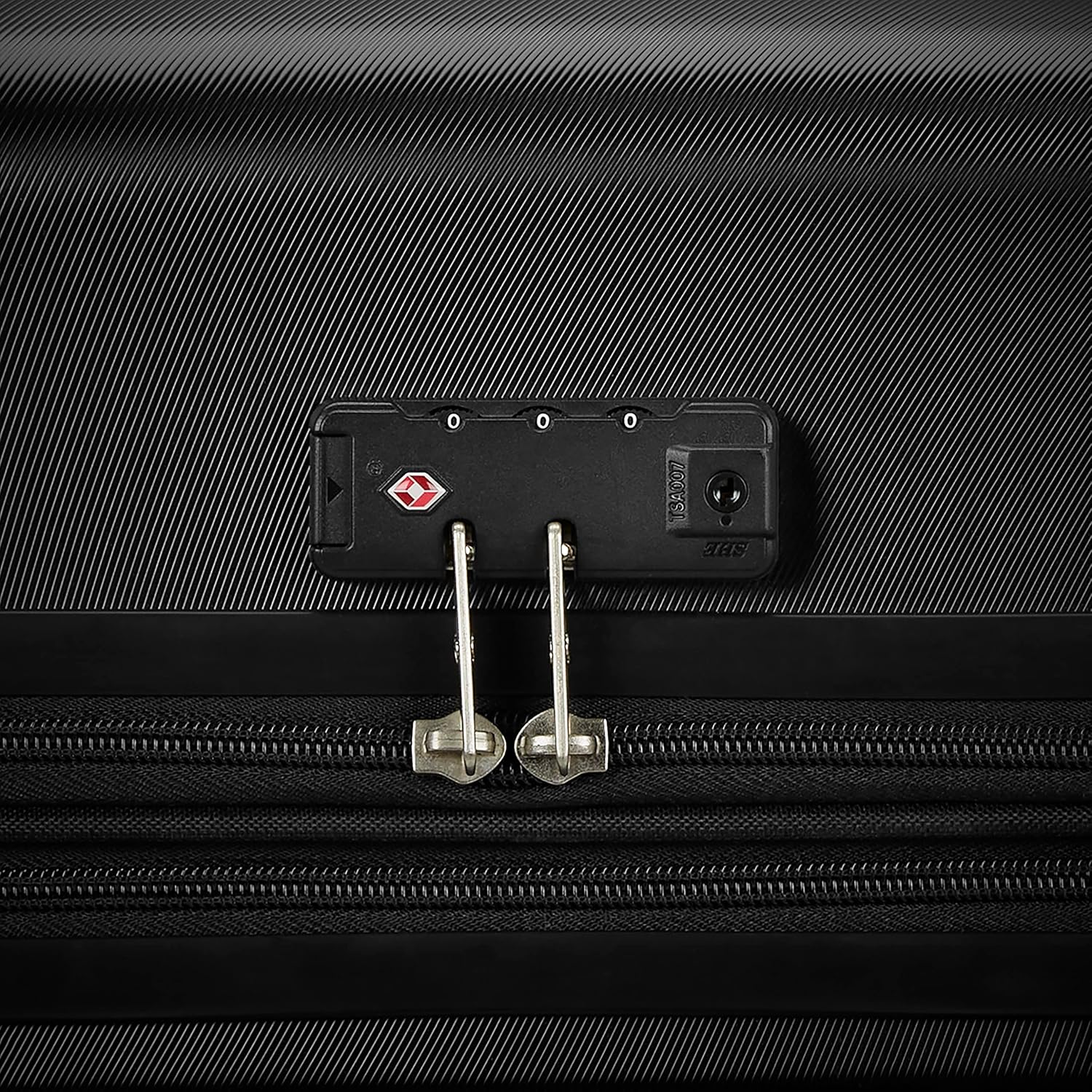 Alternative view of Samsonite Evolve SE Hardside Expandable Luggage with Double Spinner Wheels, Saphir Blue, 3PC Set (CO/M/L)