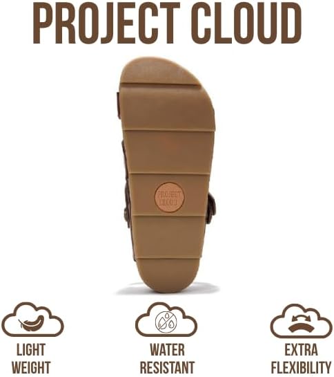 Project Cloud Platform Sandals Women u2013 Strappy Wedges with Comfortable Plush & Soft Insole u2013 Lightweight & Non Slip Platform Sandals for Women 2026 (Proud) - Image 4