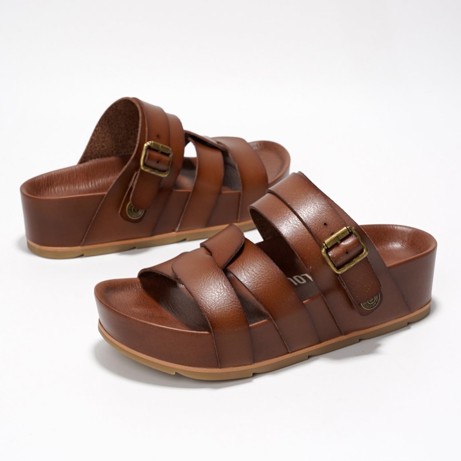 Project Cloud Platform Sandals Women u2013 Strappy Wedges with Comfortable Plush & Soft Insole u2013 Lightweight & Non Slip Platform Sandals for Women 2026 (Proud) - Image 5