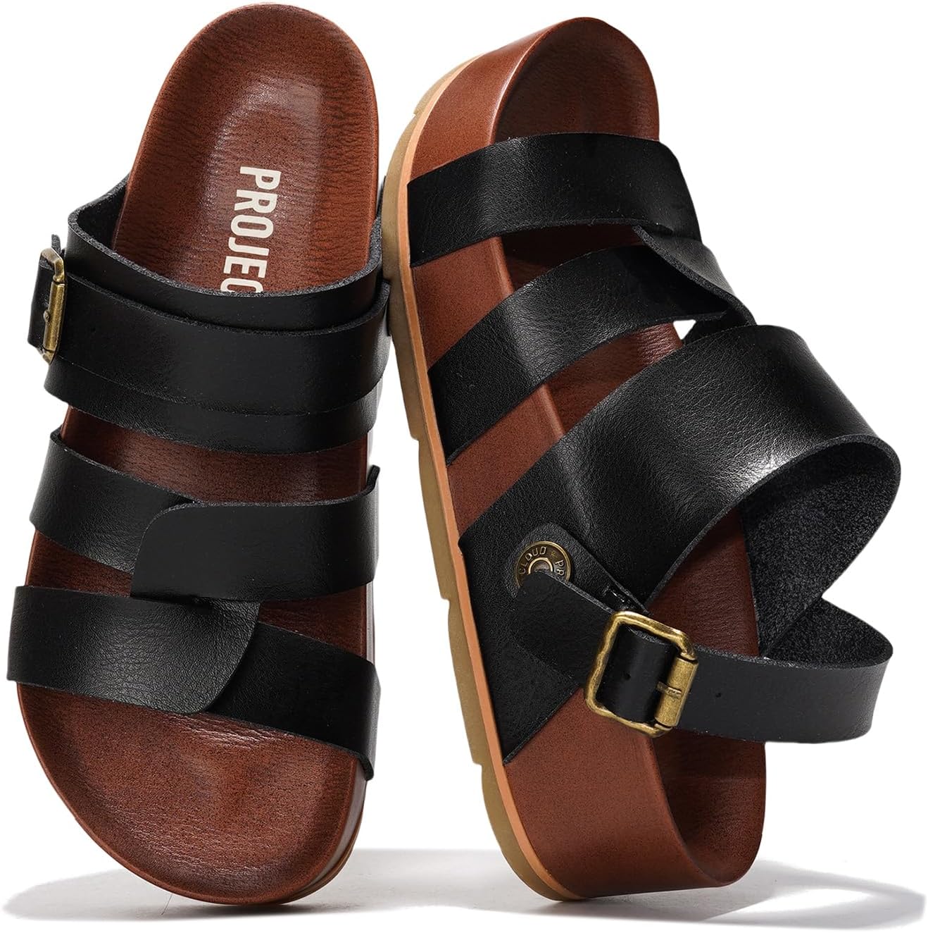 Project Cloud Platform Sandals Women u2013 Strappy Wedges with Comfortable Plush & Soft Insole u2013 Lightweight & Non Slip Platform Sandals for Women 2026 (Proud) - Image 8