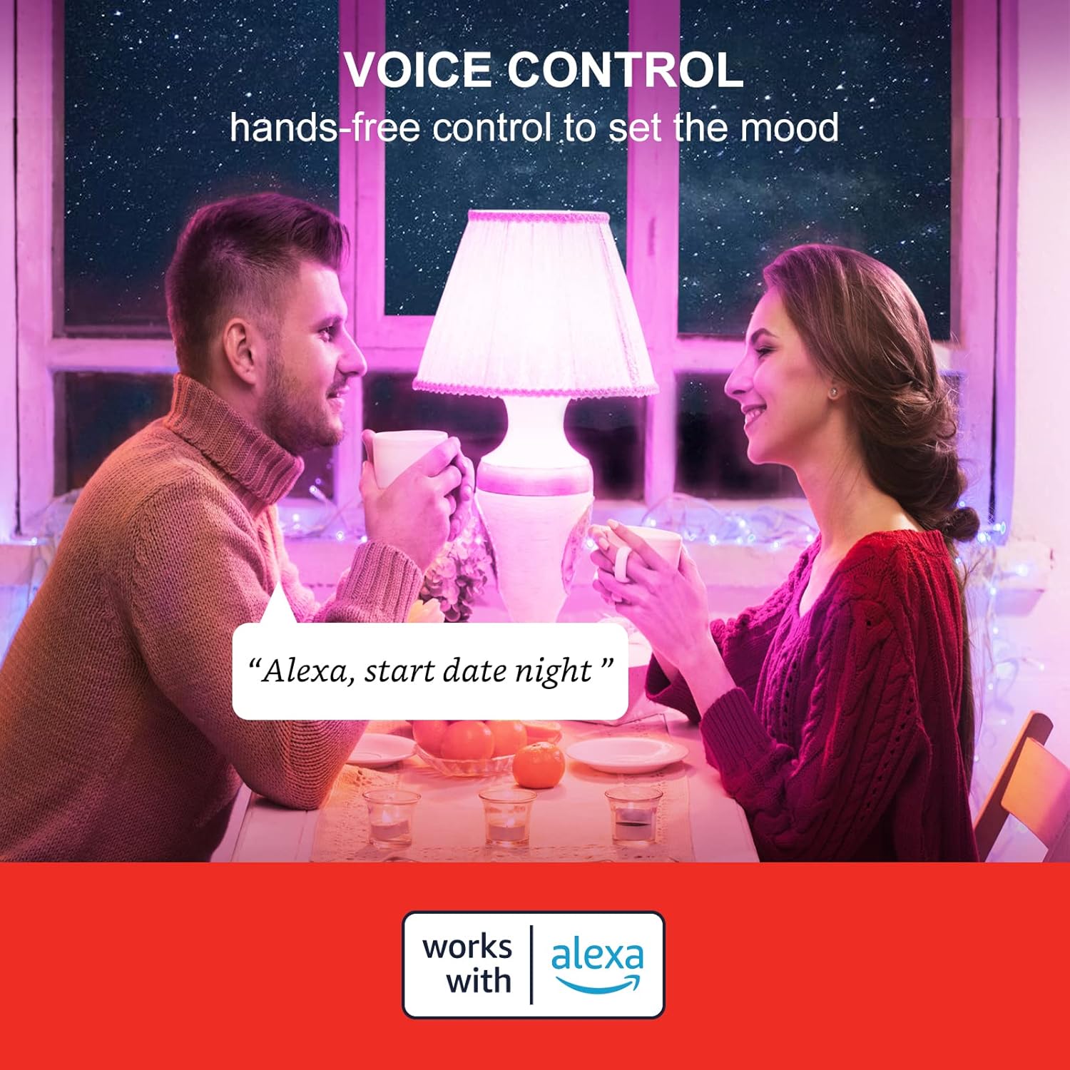 Alternative view of Sengled Alexa Light Bulb, 100 Watt Equivalent Bluetooth Mesh Color Changing Light Bulb, Smart Bulbs That Work with Alexa Only, Dimmable A19 E26 RGB Light Bulbs 1500LM, CRI>90, No Hub Required, 4 Pack