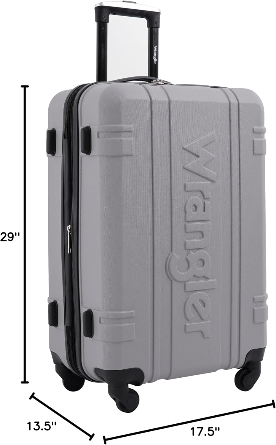 Wrangler 3 Piece Astral Travel Luggage Set, Sharkskin