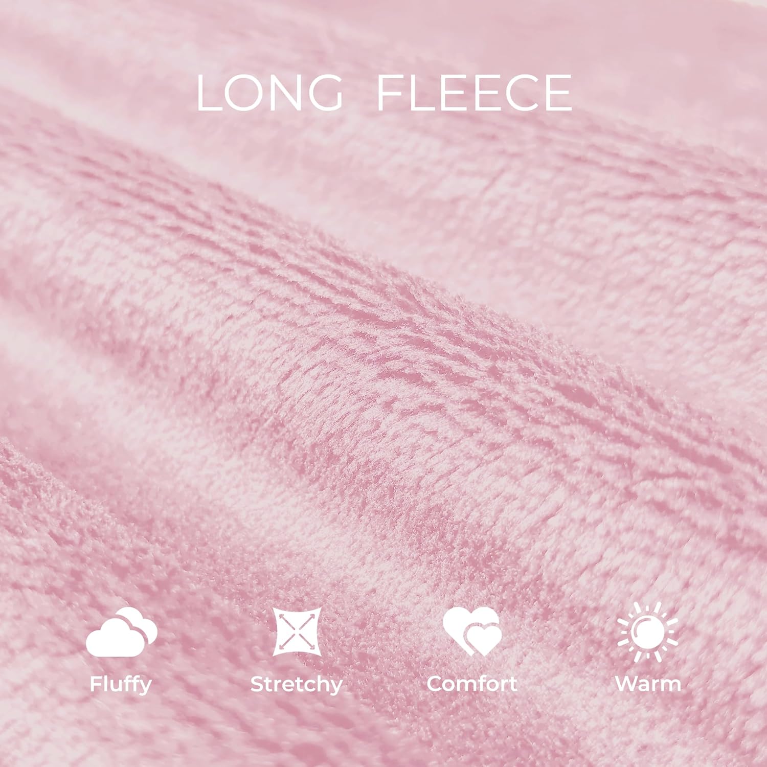 EK4YDNDS Womens Long Hooded Fleece Robe, Soft Warm Spa Bathrobe for Cozy Lightweight Loungewear