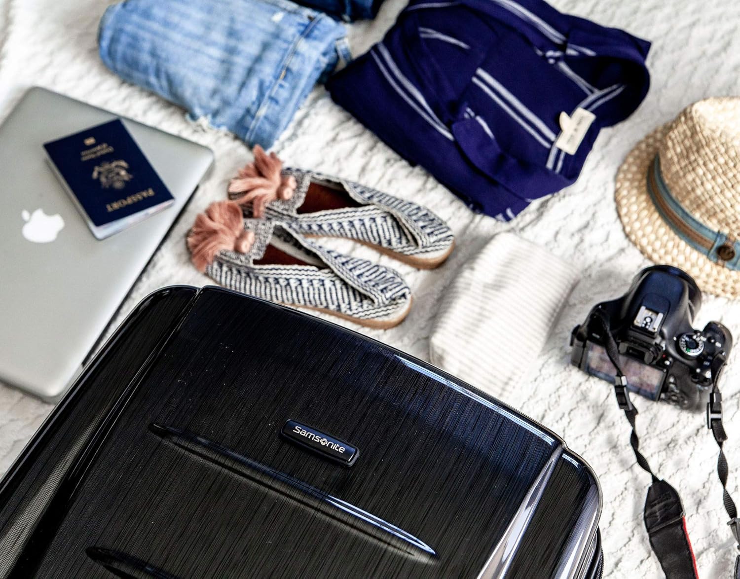 Samsonite Winfield 2 Hardside Expandable Luggage with Spinner Wheels, Brushed Anthracite, 2-Piece Set (20/28) - Image 6