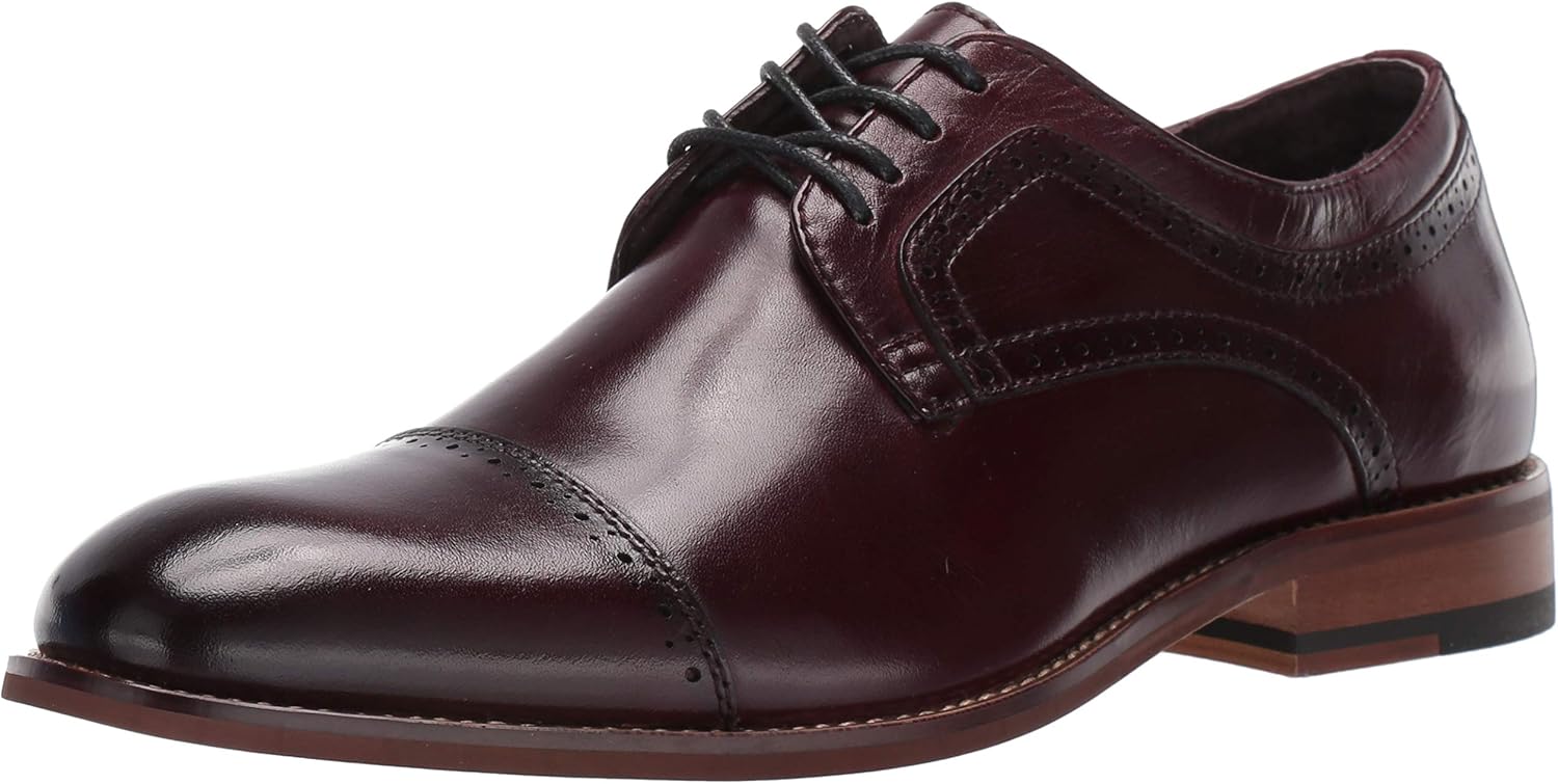 STACY ADAMS Men's Dickinson Cap-Toe Lace-up Oxford - Image 8